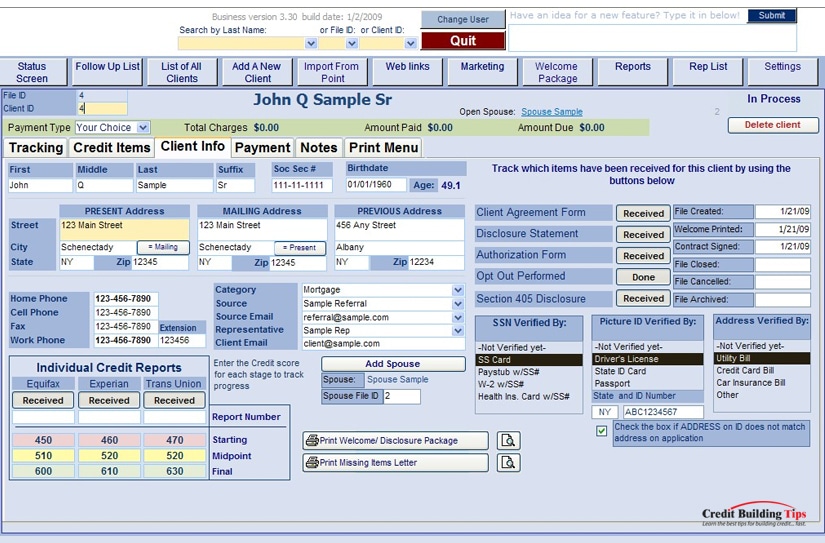 Credit Detailer Platform