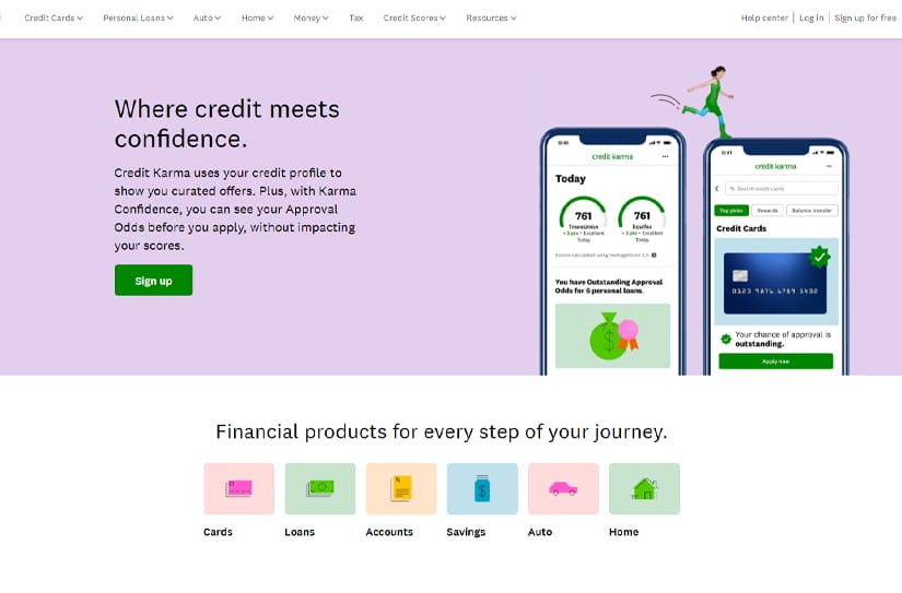 Credit Karma Website