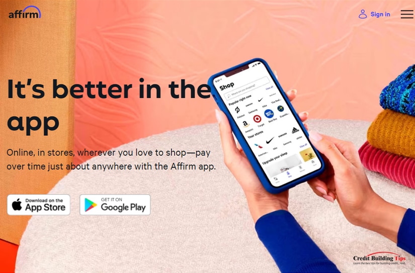 Affirm Payment Plan App