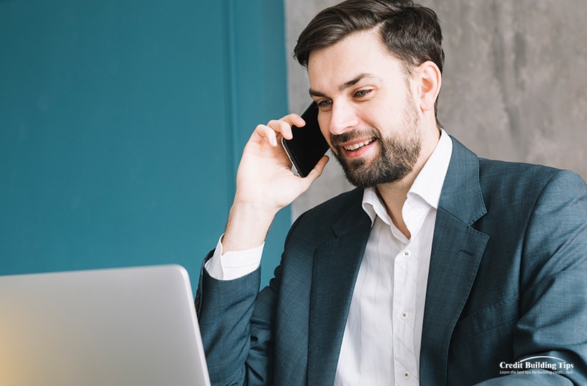 Man Making a Call