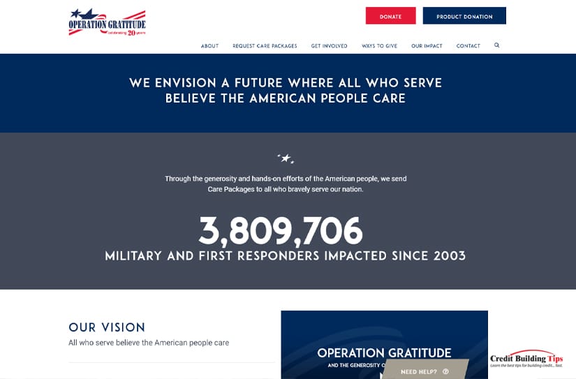 Operation Gratitude