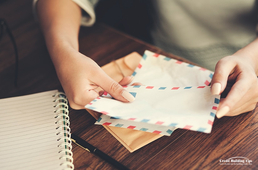 Person Holding a Letter