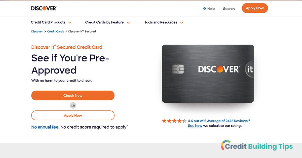 discover secured credit card credit bureau