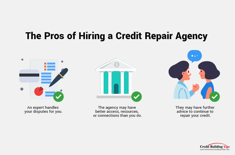 Pros of Hiring Credit Repair Agency
