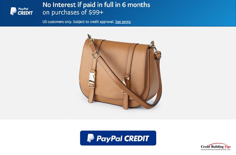 PayPal No Interest Deal