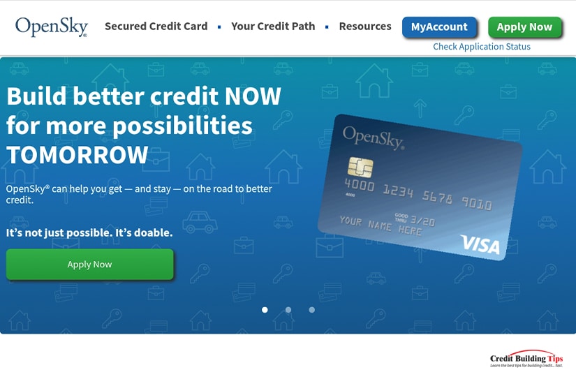 OpenSky Secured Credit Card