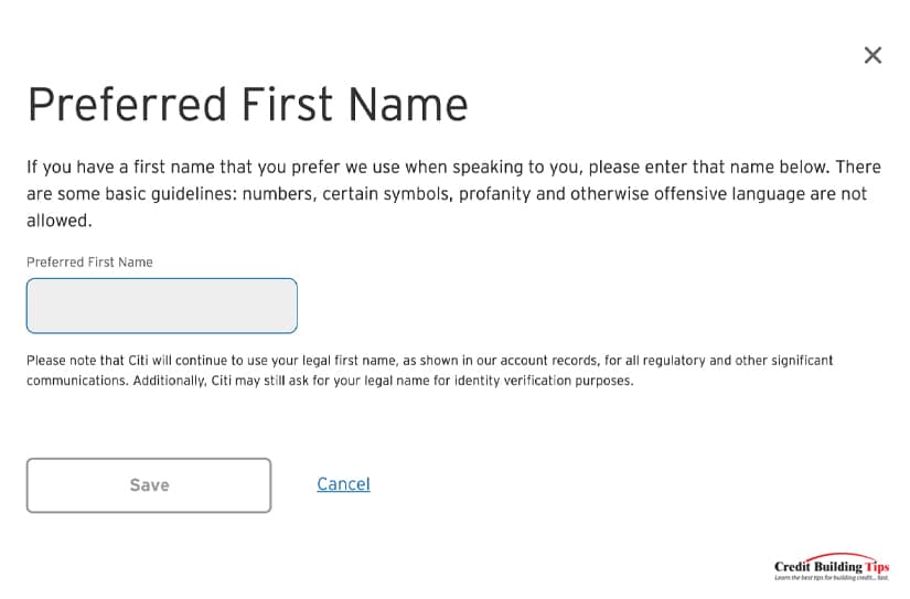 Assigning a Preferred First Name