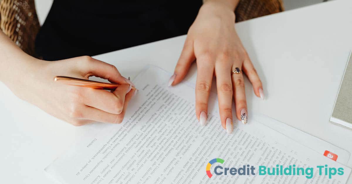 woman cosigning loan improve credit score